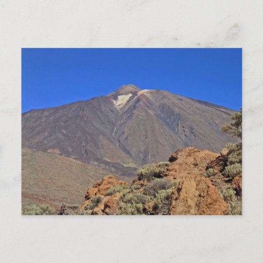 De Teide, Tenerife Briefkaart (Voorkant)