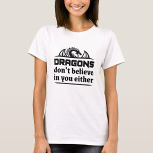 De tekenen geloven ook niet in u t-shirt
