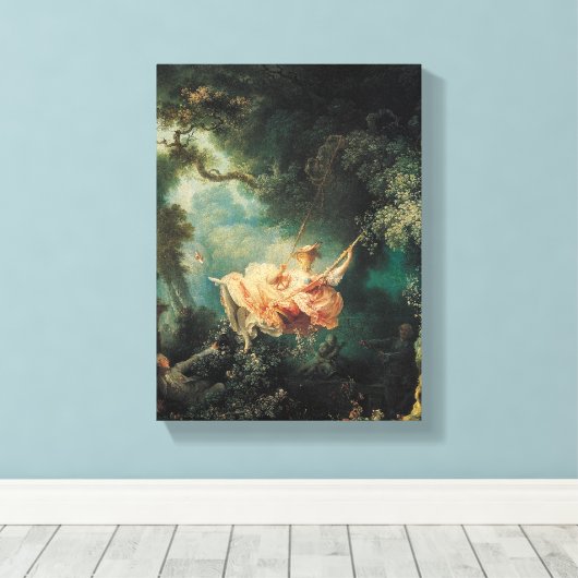 De tekening canvas afdruk (Insitu (Houten vloer))