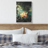 De tekening canvas afdruk (Insitu (Slaapkamer))