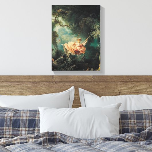 De tekening canvas afdruk (Insitu (Slaapkamer))