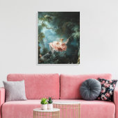 De tekening canvas afdruk (Insitu (Woonkamer))