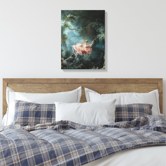 De tekening canvas afdruk (Insitu (Slaapkamer))