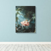 De tekening canvas afdruk (Insitu (Houten vloer))