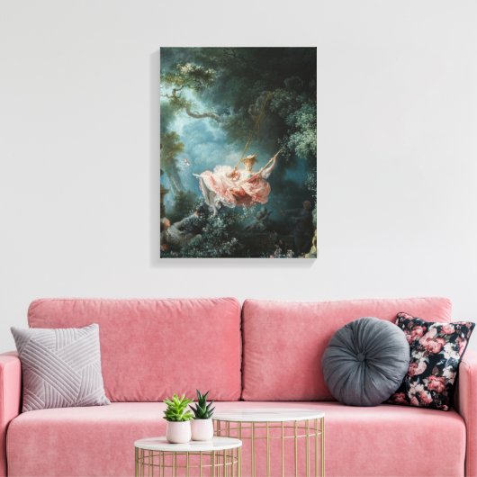 De tekening canvas afdruk (Insitu (Woonkamer))