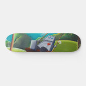 De tekening persoonlijk skateboard (Horizontaal)