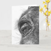 De Tekening van de Close-up van het Oog van het Kaart (Gele Bloem)