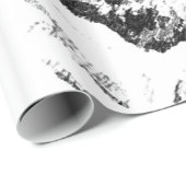 De Tekening van de Illustratie van de Hond van Cadeaupapier (Rol Hoek)