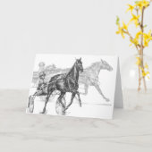 De Tekening van de Paardenrennen van de uitrusting Kaart (Gele Bloem)