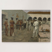 De tekening van het Zwarte Bean Legpuzzel (Horizontaal)