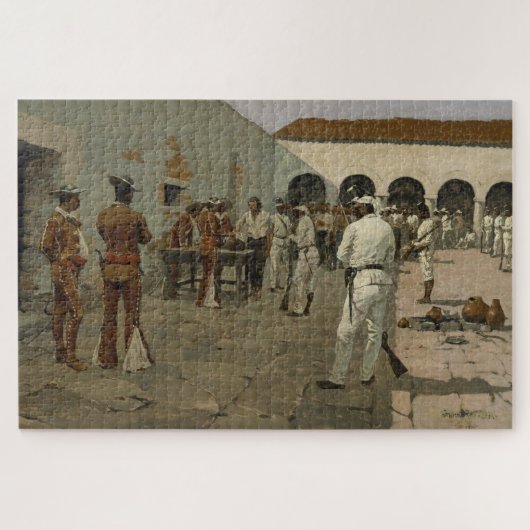 De tekening van het Zwarte Bean Legpuzzel (Horizontaal)