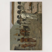 De tekening van het Zwarte Bean Legpuzzel (Verticaal)