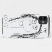 De tekening van uw kind - Moederdag cadeau Case-Mate iPhone Case (Achterkant (horizontaal))
