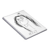 De tekening van uw kind - Moederdag cadeau Notitieboek (Rechterzijde)