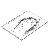 De tekening van uw kind - Moederdag cadeau Notitieboek (Linkerzijde)