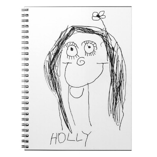 De tekening van uw kind - Moederdag cadeau Notitieboek (Voorkant)