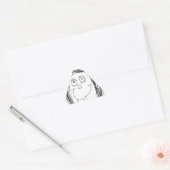 De tekening van uw kind - Moederdag cadeau Sticker (Envelop)