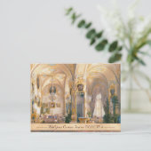 De tekenkamer in Rococo II-stijl, met cupids Briefkaart (Staand voorkant)