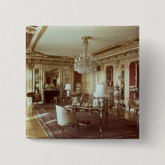 De tekenruimte vierkante button 5,1 cm (Voorkant)