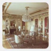 De tekenruimte vierkante sticker (Voorkant)