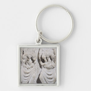 De tekens van Leo en Aries Sleutelhanger