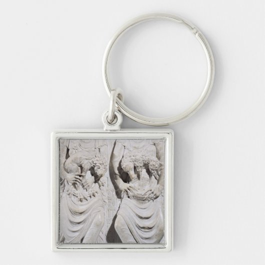 De tekens van Leo en Aries Sleutelhanger (Voorkant)