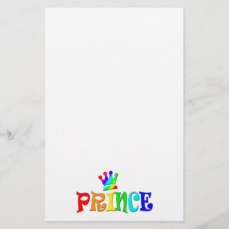 De Tekst, de Prins en de Kroon van de Regenboog Briefpapier