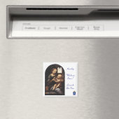 De tekst "Madonna Benois" - SQ Magnet - Diocese (Insitu (Vaatwasser))
