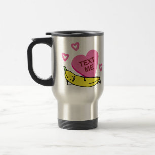 De Tekst van de banaan me Valentijn die het Reisbeker