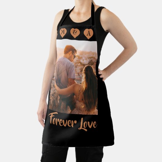 De tekst van de douane personaliseerde fotodruk T- Schort (Insitu)