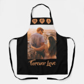 De tekst van de douane personaliseerde fotodruk T- Schort (Voorkant)