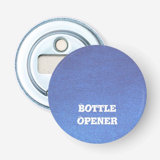 De TEKST van de Sjabloon van alle Occasie NAAM die Button Flesopener (Voorkant)