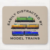 De Tekst van de verandering gemakkelijk vervormde  Muismat (Voorkant)