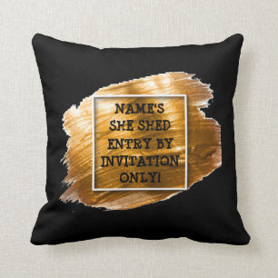 De tekst van de verandering voegt Naam toe zij de  Kussen