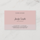 De Tekst van het Manuscript van de kalligrafie Ele Visitekaartje (Achterkant)