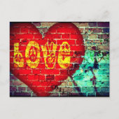 De teksten op de muur briefkaart (Voorkant)