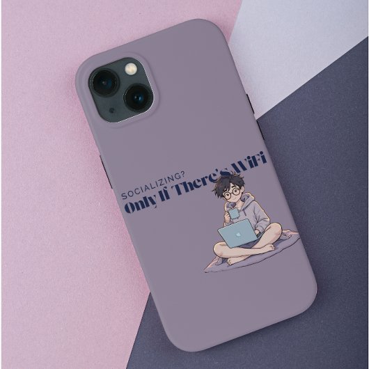 De telefoon van de introvert Case-Mate iPhone case
