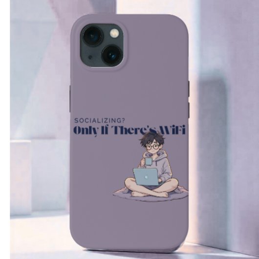 De telefoon van de introvert Case-Mate iPhone case