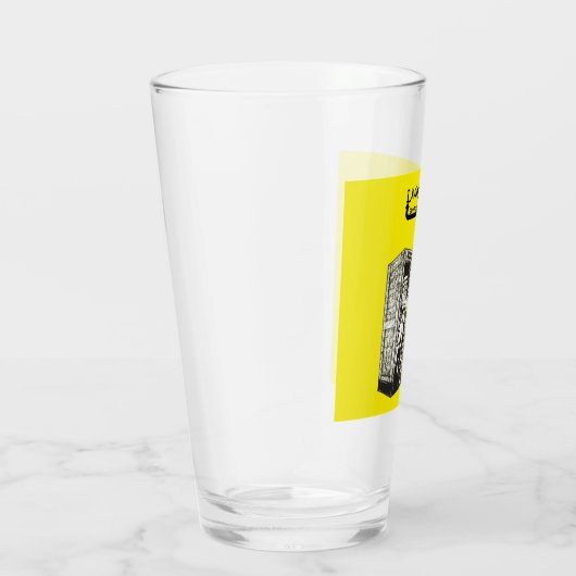 De telefooncel bar bier glas (Rechts)