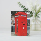 De telefooncel van Beritish Briefkaart (Staand voorkant)