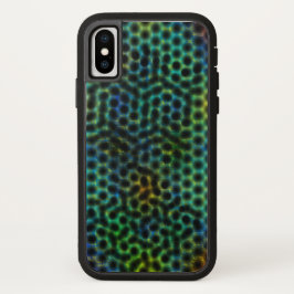 De telefoondoos van de cel, groen met cirkel en vo Case-Mate iPhone case