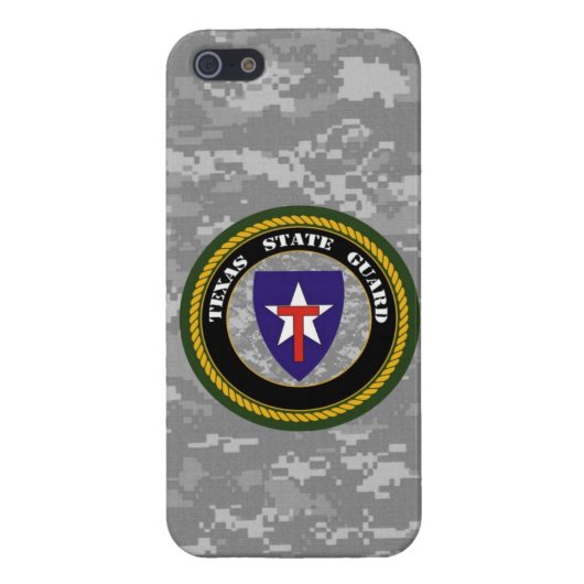 De telefoonkwestie Texas State Guard iPhone Hoesje (Achterkant)