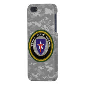De telefoonkwestie Texas State Guard iPhone Hoesje (Achterkant Links)