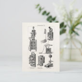 De  Telefoons van de Illustrator van de Telefoon R Briefkaart (Staand voorkant)