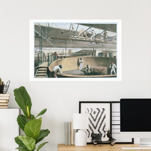 De telegraafkabel in de tanks van de twee poster (Thuiskantoor)