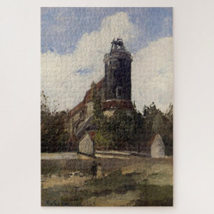 De Telegraph Tower in Montmartre van Pissarro Legpuzzel