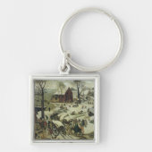 De telling bij Bethlehem 2 Sleutelhanger (Voorkant)