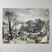 De telling in Bethlehem Poster (Voorkant)