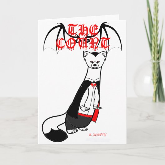 de telling kaart (Voorkant)