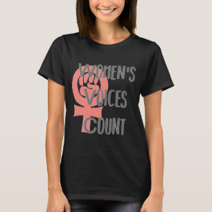 De Telling van de Stemmen van vrouwen T-shirt